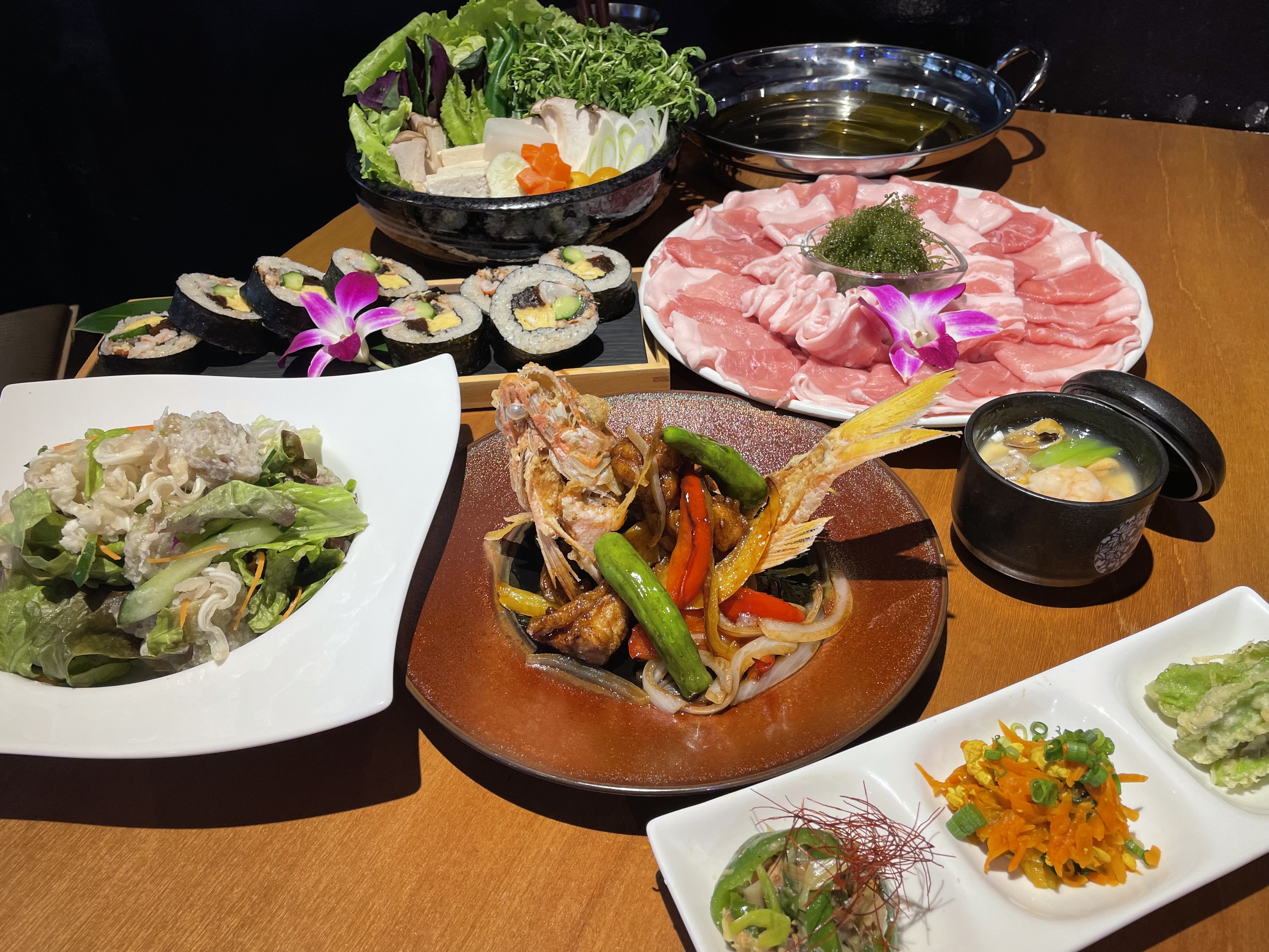 忘年会・新年会【予約受付中！】アグーしゃぶしゃぶ、車えびなど厳選食材を味わい尽くす琉星の宴会プラン！